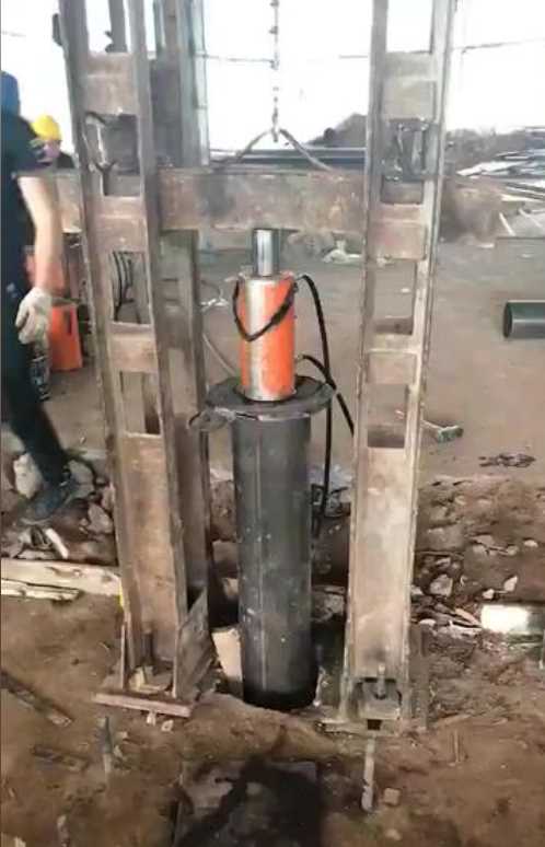 晋中昔阳县钢管桩加固